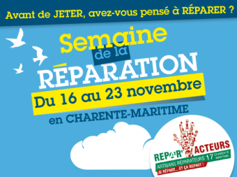 affiche de Semaine de la Réparation