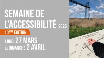 visuel semaine de l'accessibilité 2023