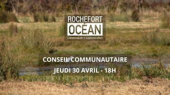 Conseil communautaire jeudi 30 avril