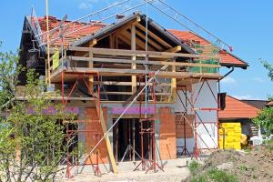 maison en chantier de rénovation